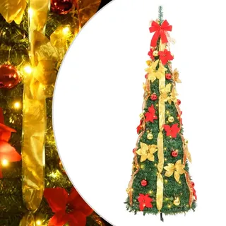 Pop-Up-Weihnachtsbaum Künstlich 50 LEDs Grün 120 cm - Grün