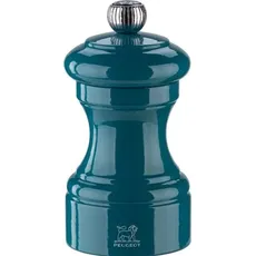 Peugeot Bistro Pfeffermühle 10 cm Pazifikblau lackiert Holz, Pfeffermühle + Salzmühle, Blau