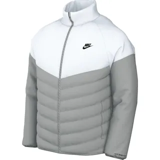 Nike FB8195-077 M NK WR TF MIDWEIGHT PUFFER Jacket Herren LT SMOKE GREY/WHITE/BLACK Größe S