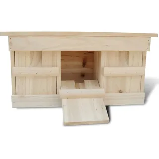 vidaXL Spatzen-Nistkasten 44 x 15,5 x 21,5 cm - Braun