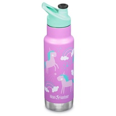 Bild Unisex – Erwachsene Classic Sport Flasche, Unicorns, One Size