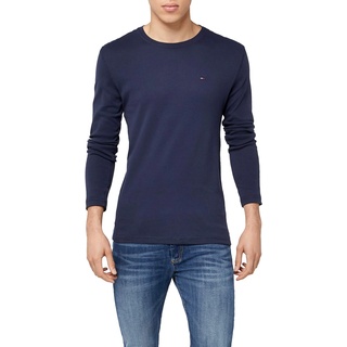 Tommy Jeans Herren Langarmshirt TJM Original Langarm, Blau (Black Iris), S