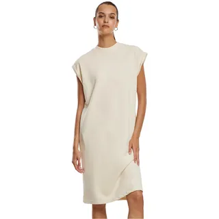 Urban Classics Ladies Light Terry Dress Frauen Kurzes Kleid beige Basics