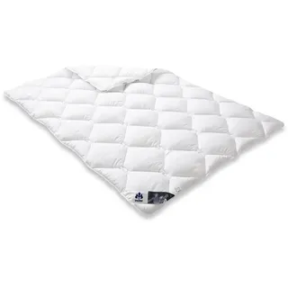 Irisette Edition Steppbett, Mono Ganzjahresdecke, Bettdecke für den Übergang, 200 x 220 cm, weiß, Öko- Tex zertifiziert, Made in Germany