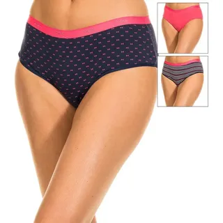 Dim Paris D4c20 New York Slip 3 Einheiten - Navy Stripes / Fuscia / Marine Ties - M