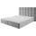 Boxspringgestell Dream-Fine 160x200 cm Mikrofaser Grau