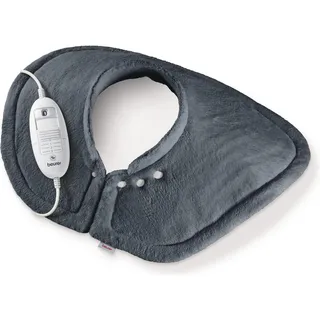 Beurer HK 54 Heizkissen für Schultern und Nacken, kuscheliges Wärmekissen mit 3 Temperaturstufen, Abschaltautomatik, maschinenwaschbar