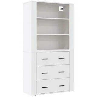 vidaXL Highboard Weiß Holzwerkstoff