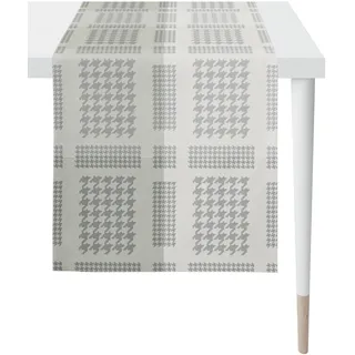APELT "Alexis, LOFT STYLE, Jacquard", weiß, grau, silberfarben),