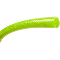 TATAY Gartenschlauch Flexibel Green Line, 15 m, 5/8 Zoll, 21 bars, PVC, Anti-UVA-Schutz, BPA frei, Farbe lindgrün
