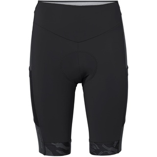 Vaude Damen Kuro II Radhose kurz (Größe S, schwarz)