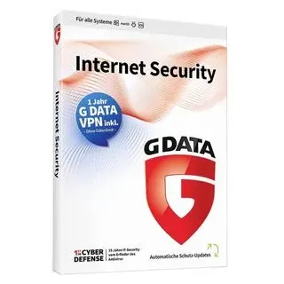 G DATA G-Data Internet Security + VPN Sonderedition Jahreslizenz, 3 Lizenzen Android, iOS, Mac, Windows Ant