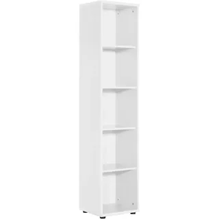 Schildmeyer Serie 200 Aktenregal 39,3 x 34,0 x 182,4 cm weiß