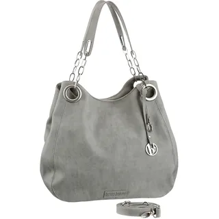 Bruno Banani Henkeltasche Kunstleder Grau