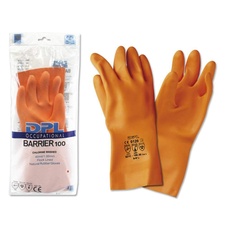 DPL Industrialhandschuh Barrier 100 orange 9 9,5, schwarz, Standard