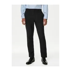 Mens M&S Collection Pantalon de costume coupe slim - Black, Black - 28-LNG