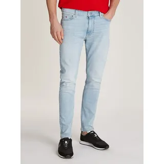 Tommy Jeans Skinny-fit-Jeans »SIMON SKNY«, mit Logoprägung TOMMY JEANS Denim Light, 33