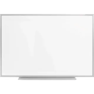 magnetoplan Design-Whiteboard, ferroscript, BxH 1000 x 750 mm | Magnettafel mit emaillierter Oberfläche | Perfekte Schreibfläche + Memoboard für Büro- und Konferenzräume, Homeoffice