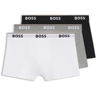Boss Boxershorts Assorted 3er Pack Beige / Grau / Schwarz / Weiß / Mehrfarbig M