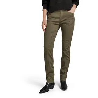 G-STAR RAW Damen High Skinny Hose, Grün (dk Shamrock D24390-C105-7159), 30W / 32L