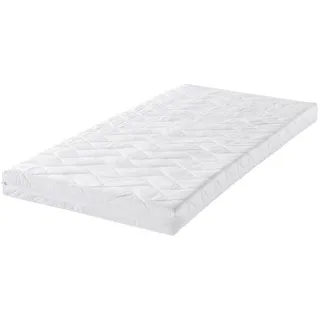 Zöllner Kindermatratze , Weiß , Textil , Füllung: Vlies , rechteckig , 70x140 cm , Lga, Hohenstein, Made in Germany, Oeko-Tex® Standard 100 , Bezug abnehmbar/waschbar, für Hausstauballergiker geeignet, klimatisierte Belüftungskanäle, optimale Belüftung, atmungsaktiv, schadstoffgeprüft, bessere Druckentlastung durch Noppenstruktur, alternative Größen erhältlich, Wendematratze, Sicherheits-Trittkanten, Baby- und Kleinkindseite , Babymöbel & Kindermöbel, Babyzimmer, Babymatratzen