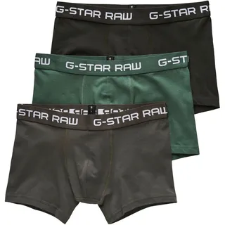 G-Star Classic Trunk Color 3-Pack dk Flame / deep Bordeaux / Black XL