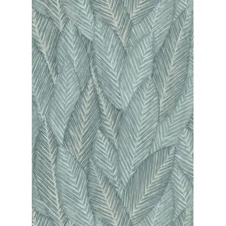 Erismann Vliestapete ERISMANN "Vliestapete Retreat", grün (grün4), B:0,53m H:0,09m L:10,05m, Vlies, Tapeten, Vliestapete, Phthalate frei