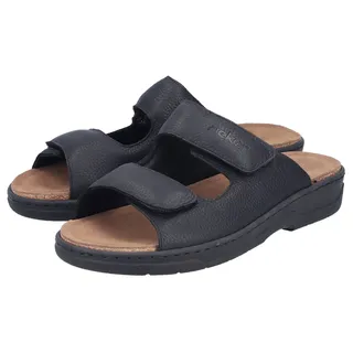 Rieker Slides Schwarz 47
