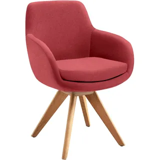 Musterring Esszimmerstuhl Tavia Holz rot 2er Set