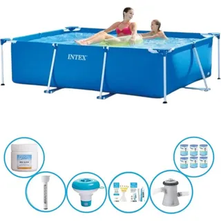 Intex Pool Rectangular Frame 220x150x60 cm - Pool-Paket