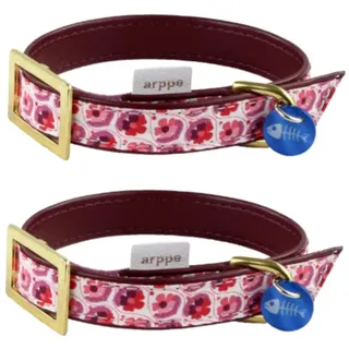 arppe 196471025577 Halskette Katze Sira Blume Lila
