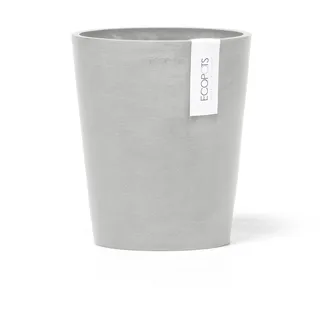 Ecopots Pflanztopf Morinda Weißgrau 17 cm x 19,2 cm