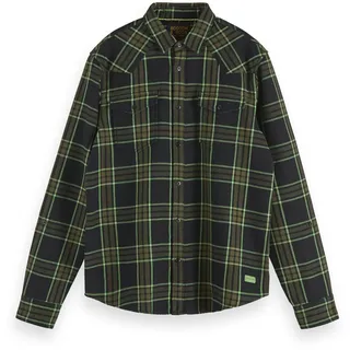 Scotch & Soda Herren Langarmhemd Western Shirt 152189-0219 M - Combo C - M