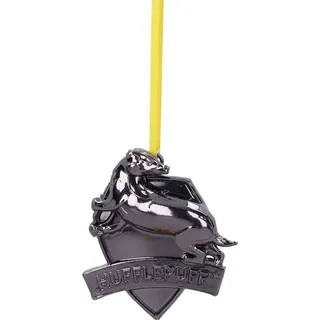 Nemesis Now Nemesis Now, - Harry Potter Hufflepuff Crest (Silver) Weihnachtsschmuck