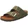Damen, Frauen, Pantoletten, Slipper,Slides,Sandalen,Sommerschuhe,Freizeitschuhe,sommerclogs,Clogs,Sandalen,Slides,Olive,38 EU / 5 UK