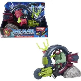 Masters of the Universe He-Man and The Masters of The Universe Trap Jaw Cycle Actionfigur grün