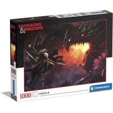 Bild Dungeons - Dragons Puzzlespiel 1000 Teile Für Erwachsene Und Kinder 10 Jahren, Geschicklichkeitsspiel Für Die Ganze Familie