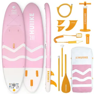 huiike Stand Up Paddling Board 305 x 84 x 15 cm pink/rosa