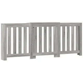 vidaXL Heizkörperverkleidung Grau Sonoma 205x21,5x83,5 cm - Grau