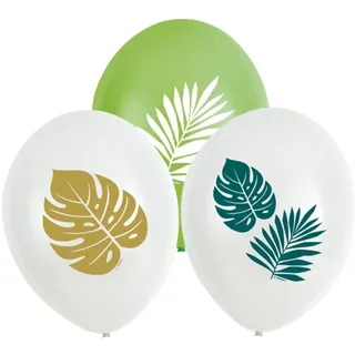 Amscan 6 Luftballons Latex Key West 27,5 cm farbig