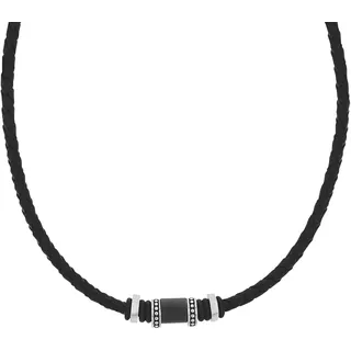 Tom Tailor Halskette TT-N0022 Schwarz / Edelstahl