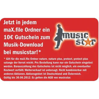 Ordner maX.file protect, A5 quer, schwarz