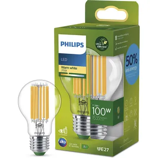 Philips LED-Lampe 7,3W E27 1535 lm warmweiß