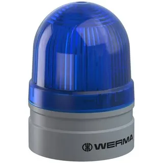 Werma Signaltechnik Signalleuchte Mini TwinLIGHT 24VAC/DC BU 260.510.75 Blau 24 V/DC