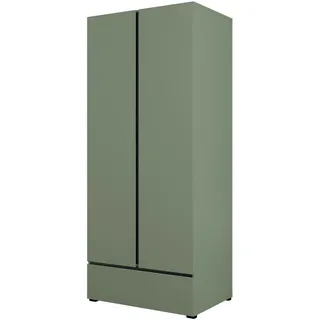 OTTO home Drehtürenschrank Cross 89 x 210 x 59,5 cm Grün