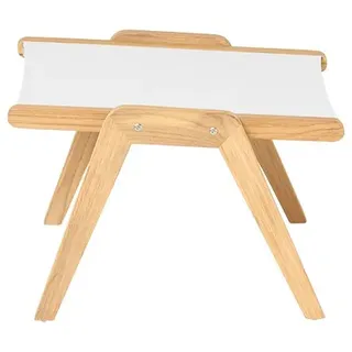 Fußteil Loungechair Kate - weiß