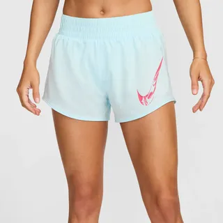 Nike Damen Short One Swoosh Womens Dri-FIT FV6364-474 XS - Glacier Blue/Aster Pink - XS