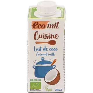 EcoMil Cuisine Kokosmilch, 200 ml