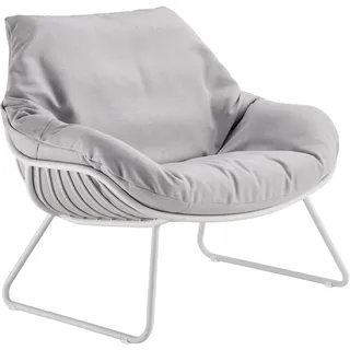 Solpuri Chill Lounge Sessel XL Loungesessel weiß/taupe