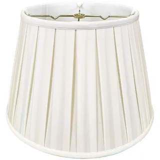 Royal Designs Empire Englisch Falte Basic Lampe 10,5 x 16 x 11 Traditionell weiß